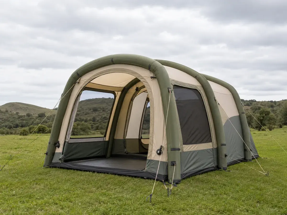 Aufblasbare Campingzelte mit Rahmensystemen für Luftbündel