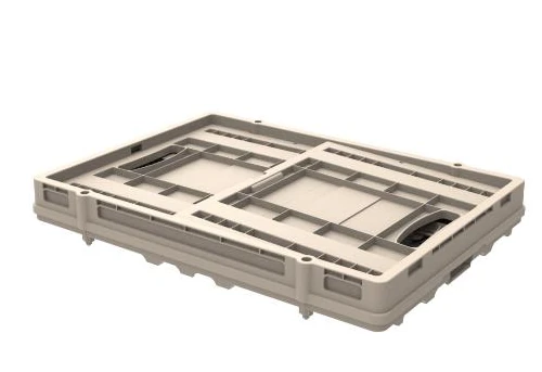 BA003 folding storage basket collapsed flat