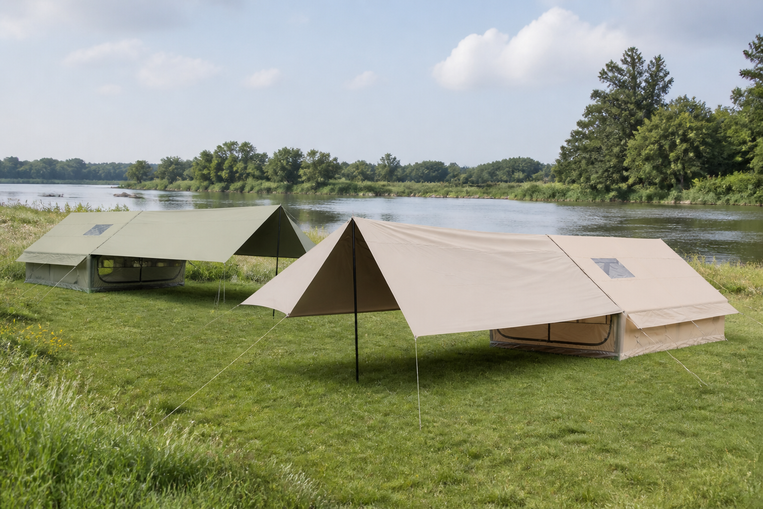 12 m² abnehmbares aufblasbares Zelt